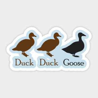 Duck Duck Goose Sticker